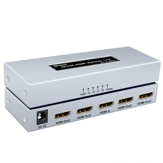 DTECH DT-7144A 4Kx2K HDMI SPLITTER 1x4 DTECH DT-7144A 4Kx2K HDMI SPLITTER 1x4